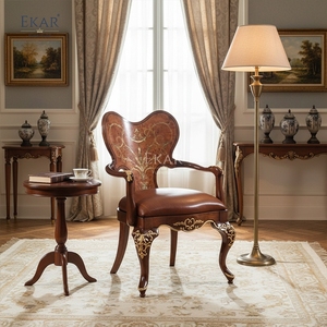 <span class=keywords><strong>Fauteuil</strong></span> de luxe EKAR Empress Regency |   Meubles de salle à manger de <span class=keywords><strong>style</strong></span> <span class=keywords><strong>anglais</strong></span>, incrustés à la main &amp;   <span class=keywords><strong>Fauteuil</strong></span> de détente | - Product Image 5