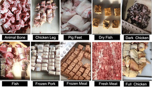 Đông lạnh thịt cừu thịt bò Cube Cutter dicing thịt lợn Dải cá thịt Cube Máy cắt thương mại gà vú cắt giá máy - Product Image 3