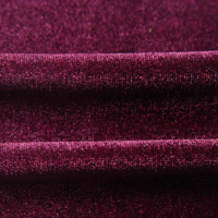 Velours coréen de qualité supérieure le plus vendu élégant et confortable 90% polyester 10% spandex à la mode et élégant
