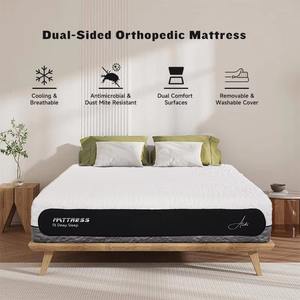 Matelas orthopédique souple AIDI Healthy <span class=keywords><strong>King</strong></span> Size en mousse à mémoire de forme avec gel de massage, enroulé en boîte, en vente en gros - Product Image 2