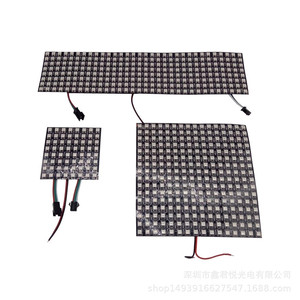 WS2812B LED Display Module 8X8 Pixel <b>5V</b> DC Input Output Data Chain For Indoor Use - Product Image 4