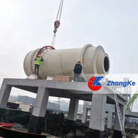 Séchoir à tambour rotatif lait en poudre tapioca farine d'igname chinoise et industriel électrique sable sel grignons sciure de bois cylindre séchoir