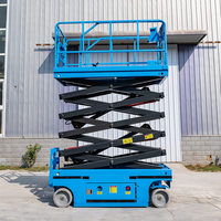 Plateforme élévatrice à ciseaux autopropulsée certifiée CE, plateforme élévatrice à ciseaux mobile électrique hydraulique de haute qualité