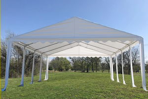 Heavy Duty 10 'X 16' Portable <span class=keywords><strong>Garage</strong></span> Stockage Tente Beige Anti-UV PE Auvent Couverture En Acier Voiture Parking <span class=keywords><strong>Vélo</strong></span> Abri <span class=keywords><strong>Jardin</strong></span> Direct - Product Image 3