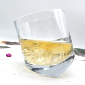Sáng Tạo Độc Đáo Nghiêng Whiskey Scotch Thủy Tinh Trong Suốt Cán Nghiêng Đáy Ly Thủy Tinh Ưa Thích Ly Whisky Ly Thủy Tinh - Product Image 3