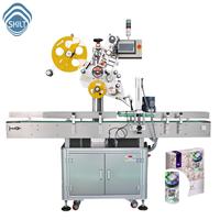Machine d'étiquetage automatique à grande vitesse SKILT pour bouteilles de vin, étiqueteuse en L avec moteur servo pour l'étiquetage et le scellage d'une seule étiquette