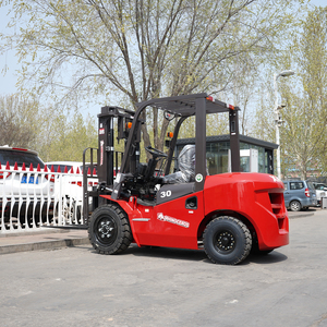 Chinese gemaakte Rhinoceros diesel heftruck CPCD30 met mast en reserveonderdelen te koop - Product Image 3