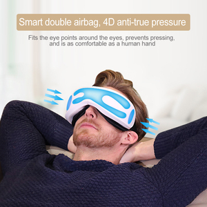 Appareil de massage oculaire vibrant avec pression d'air, masseur oculaire Bluetooth musical, relaxation, soin des <span class=keywords><strong>yeux</strong></span>, amélioration du sommeil, pliable - Product Image 6