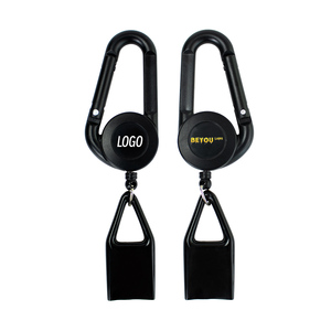 Automatic Retractable Plastic <b>Lighter</b> Holder With Carabiner Buckle Rectangular Simple Design For Storage - Product Image 6