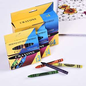 ワックスラウンドクレヨン工場卸売カスタマイズ無毒 - Product Image 6