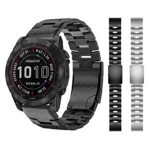 Bracelets de montre en alliage de <span class=keywords><strong>titane</strong></span> Quickfit de haute qualité 26MM pour bracelet de montre Garmin <span class=keywords><strong>Fenix</strong></span> 7 7x5X X3 <span class=keywords><strong>6X</strong></span> 3HR - Product Image 1