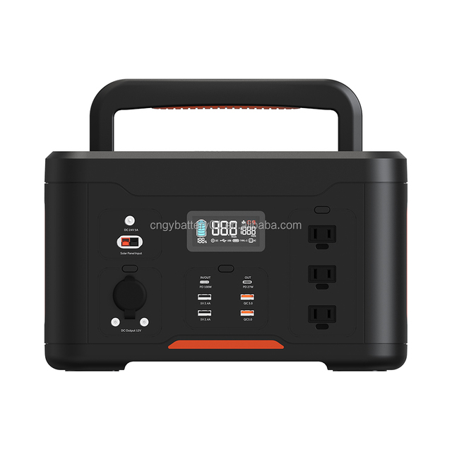 Portable Power Station Solar Generator 1000W/2000W 110V/220V for Home & Camping Use with Car or Solar Panel