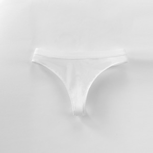Tanga Sexy de Algodón para Mujer 2024, de Tiro Bajo, Cómoda, Sin Costuras, Antibacteriana, Ropa Interior de Punto, Suministro ODM - Product Image 5