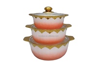 Casserole en céramique JiuWang en gros, ensemble de soupières blanches à double anse avec couvercle, design zen asiatique, 2 poignées