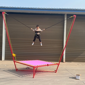 <span class=keywords><strong>Trampoline</strong></span> à bungee professionnel haute résistance et durable pour parc d'attractions, aire de jeux extérieure, activités récréatives et aventures - Product Image 2