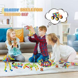 नवीनतम शीर्ष बिक्री 110 पीसी बिल्डिंग ब्लॉक कंकाल स्टिक बच्चों के लिए खिलौना का निर्माण - Product Image 3