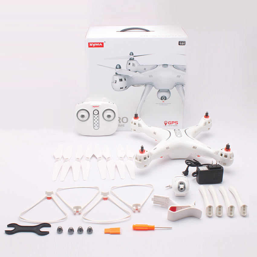 syma ドローン x8pro 中古美品 ダブルGPS バッテリー2本☆ SYMA X8Pro 2019後期モデル 追尾\u0026円回り\u0026