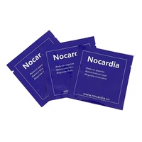 Sachet d'échantillon cosmétique finition mate, emballage plat scellé sur 3 côtés, pochette en plastique et feuille, petit sachet pour soins de la peau avec impression