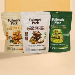 Bolsa Personalizada para Galletas de Chocolate y Almendras Sin Gluten, con Cierre Hermético, a Prueba de Humedad, para Envasado de Snacks al por Menor - Product Image 2