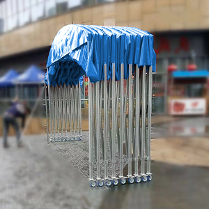 เต็นท์กิจกรรมกลางแจ้งแบบพับเก็บได้ขนาดใหญ่ปรับแต่งได้ พร้อมหลังคาแบบดึง-ดัน ใช้เป็นโรงเก็บของ โรงรถ หรือที่จอดรถ - Product Image 3