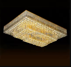 Jylighting lớn Fancy pha lê ánh sáng Trần Hiện Đại Bắc Âu cho khách sạn nhà hàng bề mặt núi Home Room trang trí nội thất Đèn Chùm Pha Lê - Product Image 2