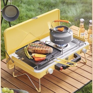 Estufa de Casete Portátil para Exteriores, Quemador de Gas Butano para Camping, Mini Estufa de Cocina para Picnic, Utensilios de Cocina para Exteriores - Product Image 4