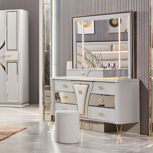 Set Soggiorno con Divano <span class=keywords><strong>Letto</strong></span> da 1,8 Metri, Letti Queen Size USA, Modello Sexy con Armadio Scorrevole, Mobili per Camera da <span class=keywords><strong>Letto</strong></span> - Product Image 4