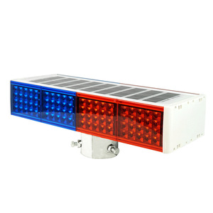 Luci stroboscopiche rosse <span class=keywords><strong>e</strong></span> <span class=keywords><strong>blu</strong></span> a LED a doppio lato luce solare - Product Image 1