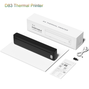 D83 A4 Portable Thermal <b>Printer</b> <b>Label</b> Maker Inkless Wireless <b>Printer</b> - Product Image 1