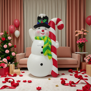 Lumières de Noël LED imperméables pour l'extérieur, décoration de Noël en plastique, ornements <span class=keywords><strong>Olaf</strong></span>, accessoires - Product Image 1