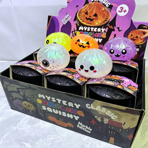 Nuevos Juguetes Antiestrés de Halloween, Bolas de Descompresión de Malta Suave con Forma de Fantasma y Murciélago, Divertidos Juguetes de Fiesta de Rebote Lento - Product Image 6
