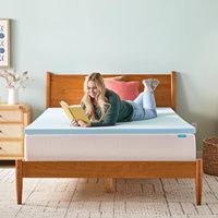 Memory Foam Matratze Topper - 2 Zoll Gel Infused Memory Foam-Plüsch-Gefühl-Kühlung und Drucken tlastung-CertiPUR-zertifiziert
