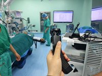 Caméra endoscopique sans fil légère 4K 380g avec source lumineuse LED intégrée pour examen ORL