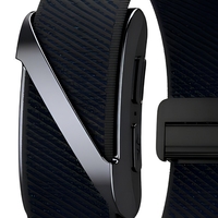 Bracelet intelligent sans écran, moniteur de fréquence cardiaque ECG, suivi de l'oxygène sanguin, suivi du sommeil, détection de chute, SOS, bracelet de fitness, reconnaissance vocale
