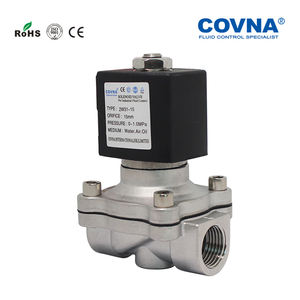 COVNA B2B liquidation 2W31 DN20 2 voies Mini électrovanne d'air 12V 24V normalement fermée vannes à boisseau sphérique Structure à diaphragme - Product Image 6