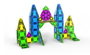 Magnetic <b>Blocks</b> Sets OEM Magnetic Building <b>Blocks</b> 86PCS Tank <b>Shape</b> Children's Educational Toy Assembly Set for Boys and Girls - Product Image 3