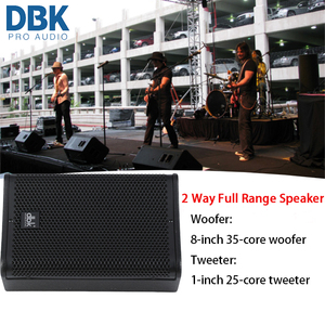 DBK PRO Âm Thanh 8 inch 2 cách đầy đủ phạm vi loa dòng mảng Loa Hệ thống loa thụ động cho DJ chương trình buổi hòa nhạc thiết bị âm thanh - Product Image 4
