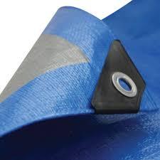 Bâche PE personnalisée 180 g/m² 3 x 4 m pour protection contre la pluie, imperméable toutes saisons pour abri extérieur et couverture de débris de jardin - Product Image 4