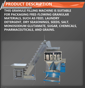 1KG 5KG Semi-Automatic Food Fertilizer Dry Powder Wheat <b>Flour</b> Soda Weighing Filling Sewing Bag Bottles Packing Machine - Product Image 6