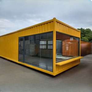 BaiJing Yellow Small Shop Container House Customizable Fast Install Breathable Steel Mobile Unit Mini Supermarket Retail Kitchen - Product Image 1