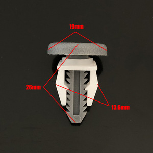 Nylon <b>Car</b> Door Panel Retainer <b>Clips</b> For BMW Volvo Mercedes Benz C Class E Class Interior Trim Fasteners - Product Image 2