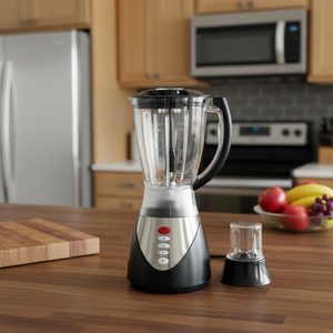 <span class=keywords><strong>Blender</strong></span> multifonctionnel électrique pour smoothies, capacité de 1,5 L, 3 vitesses, 4 lames, appareil de cuisine de comptoir, usage domestique - Product Image 5