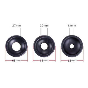 CANWIN Godet de masturbation pour homme, taille L, 100% étanche, en silicone, avec anneaux de scellement, compatible avec pompe à vide, jouet sexuel pour adultes pour le sexe <span class=keywords><strong>anal</strong></span> - Product Image 3