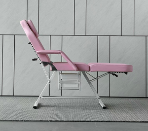 <span class=keywords><strong>Table</strong></span> <span class=keywords><strong>de</strong></span> massage <span class=keywords><strong>Shiatsu</strong></span> moderne avec pieds métalliques réglables, lit <span class=keywords><strong>de</strong></span> salon <span class=keywords><strong>de</strong></span> spa à jambes écartées - Product Image 5