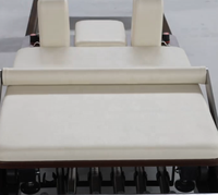 Maple Pilates Reformer, équipement de fitness multifonctionnel en bois clair, pour studio de Pilates et boutique d'esthétique