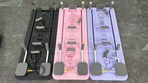 Planche de Pilates pliable multifonction 8 en 1, planche coulissante de Pilates, planche de Pilates pliable multifonction pour la maison - Product Image 2