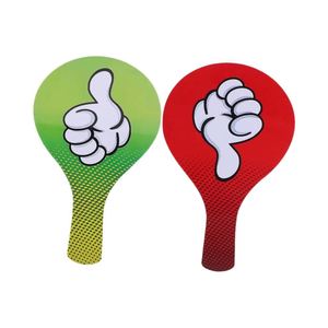2pcs Eco-friendly Customizable KT Board Thumb Paddles Portable Classroom Judging Board for Voting Handheld <b>Teacher</b> Advertising - Product Image 1