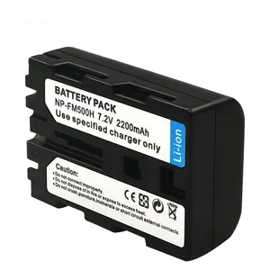 YEAH 2200mAh NP FM500H batteria NP-FM500H per Sony a200 a300 a350 a450 a500 a550 a560 a580 a700 a850 a900 fotocamera