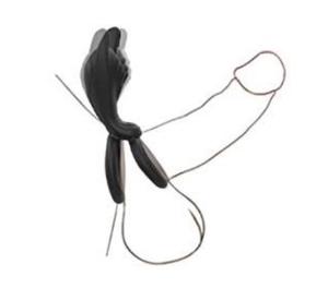 Prodotti per Adulti all'Ingrosso, Massaggiatore Prostatico Vibrante con Telecomando, Anello Silenzioso Impermeabile in ABS+TPE, Batteria da 180mAh - Product Image 2