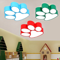 Dessin animé griffe LED plafonnier 45cm 60cm 80cm 24W 36W 64W maternelle éclairage lampe garderie aire de jeux pour enfants suspension